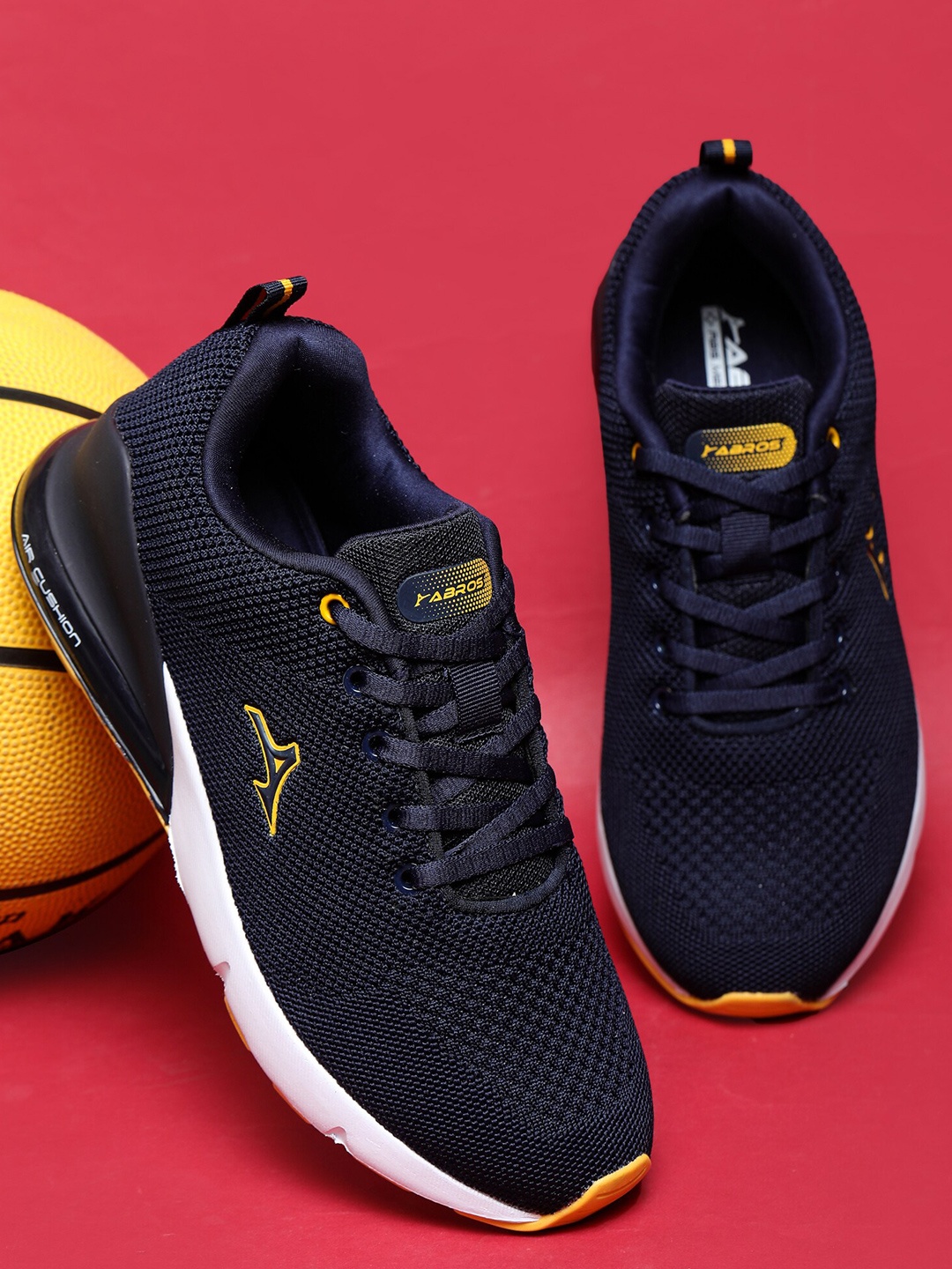 

ABROS Men TASHAN Mesh Running Shoes, Navy blue