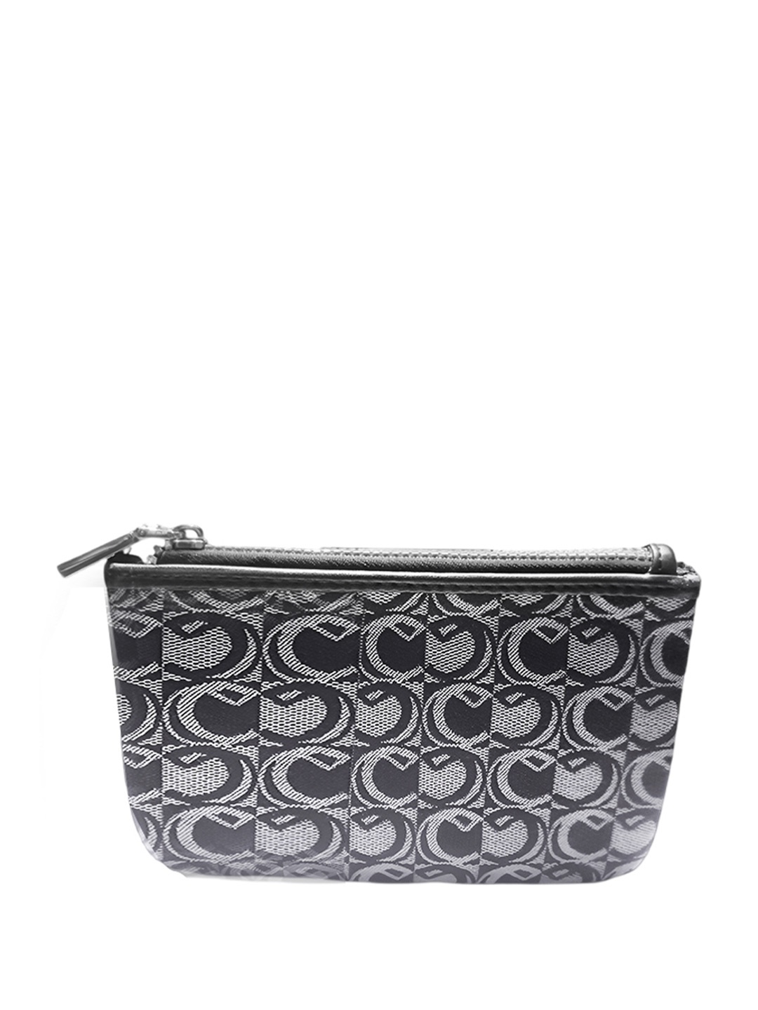 

CARPISA Printed Travel Pouch, Black