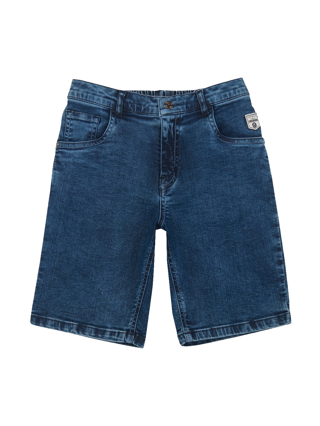 

Gini and Jony Boys Mid Rise Denim Shorts, Navy blue