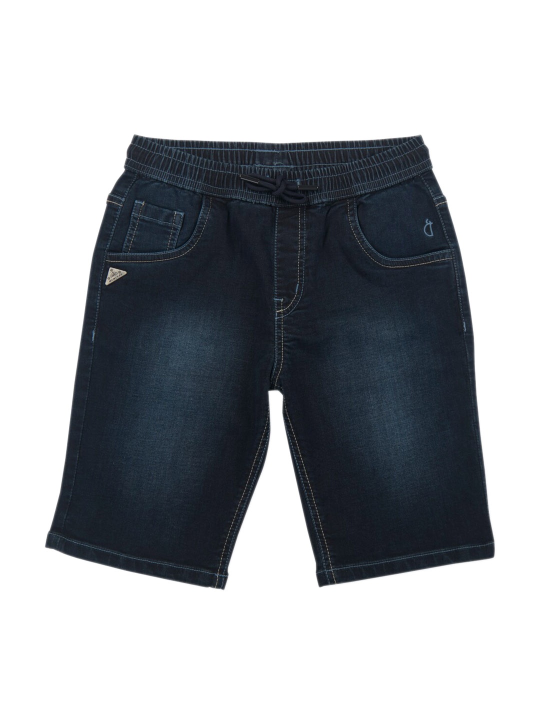 

Gini and Jony Boys Mid Rise Denim Shorts, Navy blue