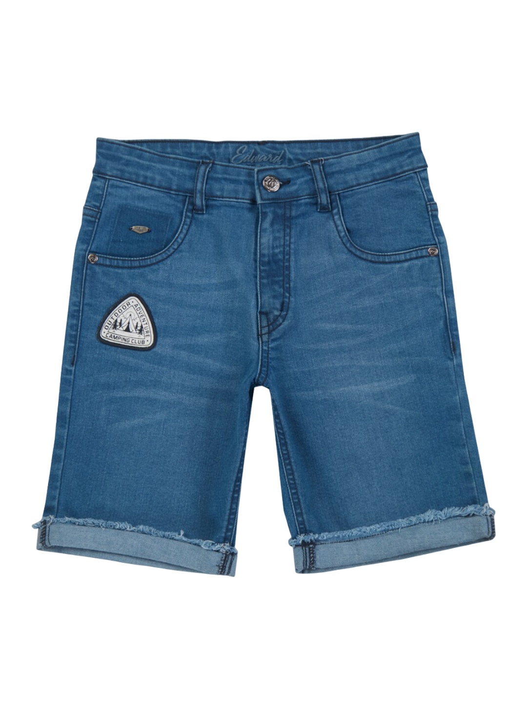 

Gini and Jony Boys Washed Denim Shorts, Blue