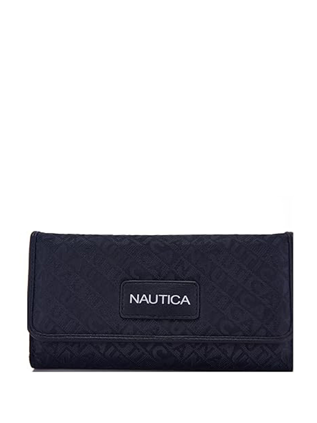 

Nautica Women Wrist Loop Three Fold Wallet, Black