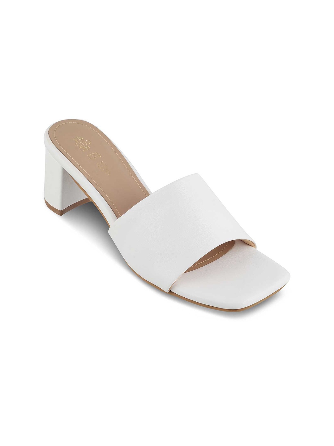 

Tresmode BARIE Open Toe Block Heels, White