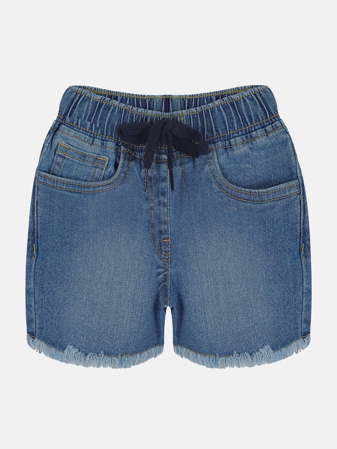 

KiddoPanti Girls Denim Shorts, Blue