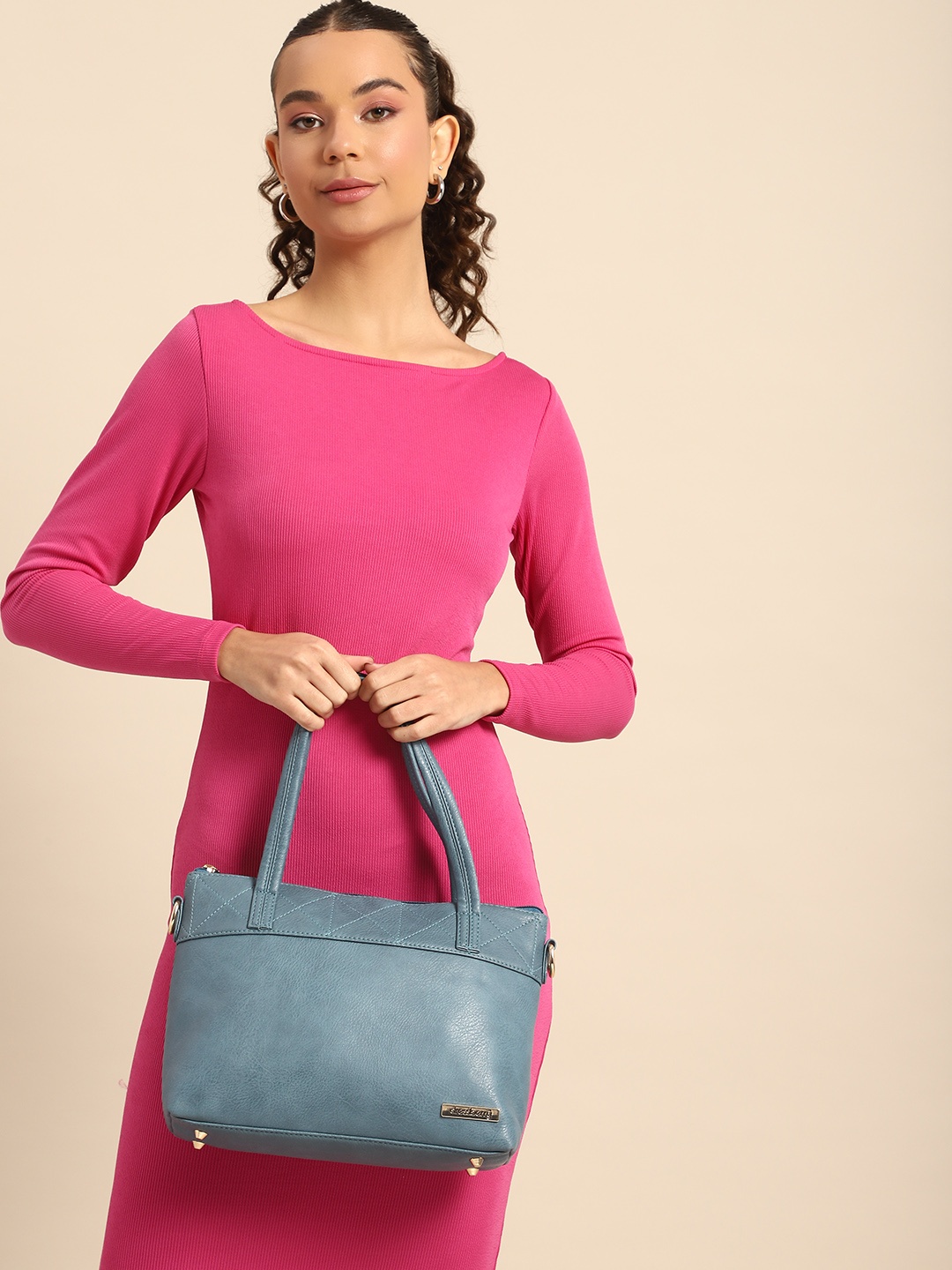 

DressBerry Shopper Handheld Bag, Turquoise blue