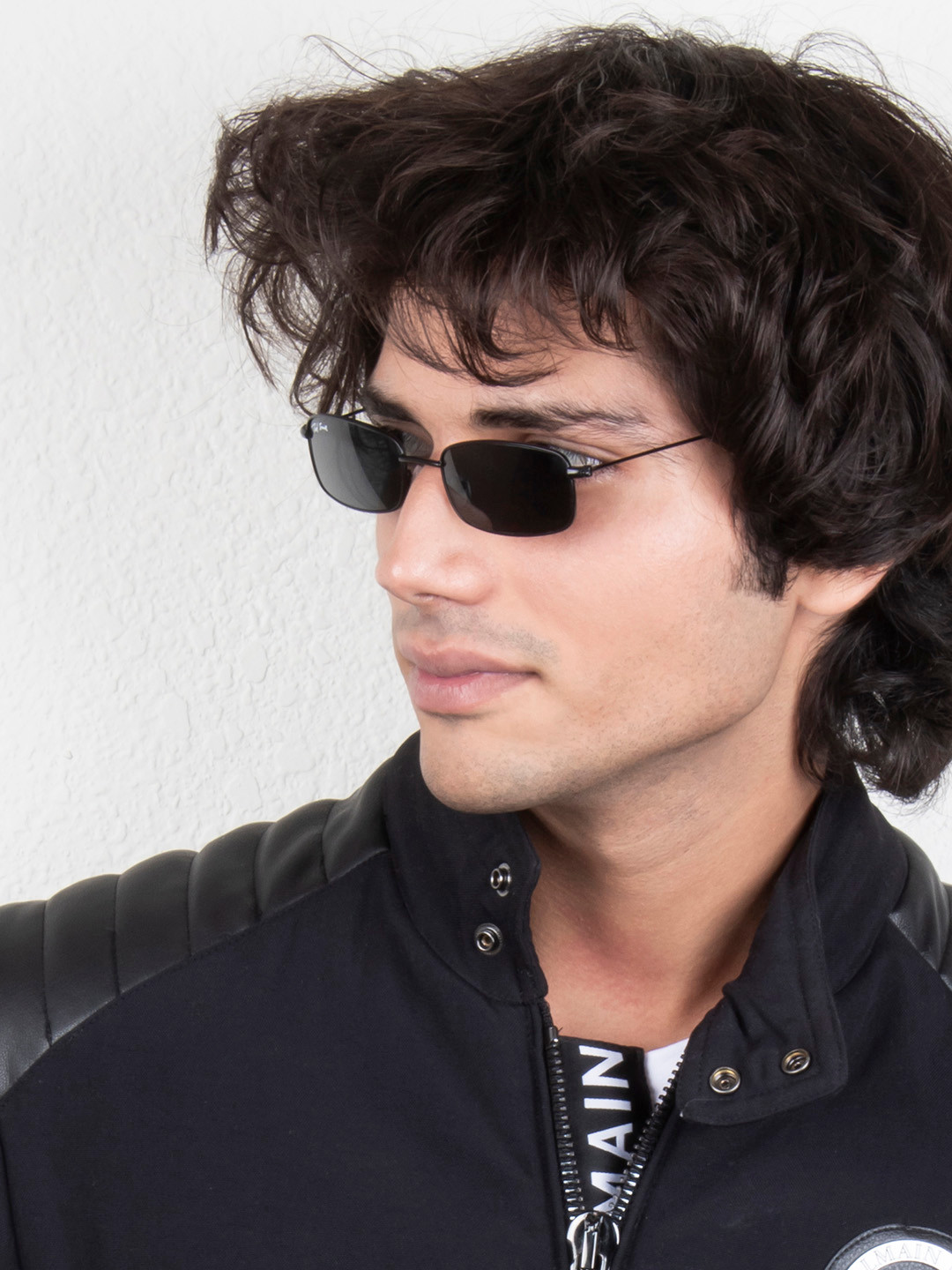 

Ted Smith Unisex Lens & Rectangle Sunglasses With UV Protected Lens TSF-CANDY-X_C1, Black