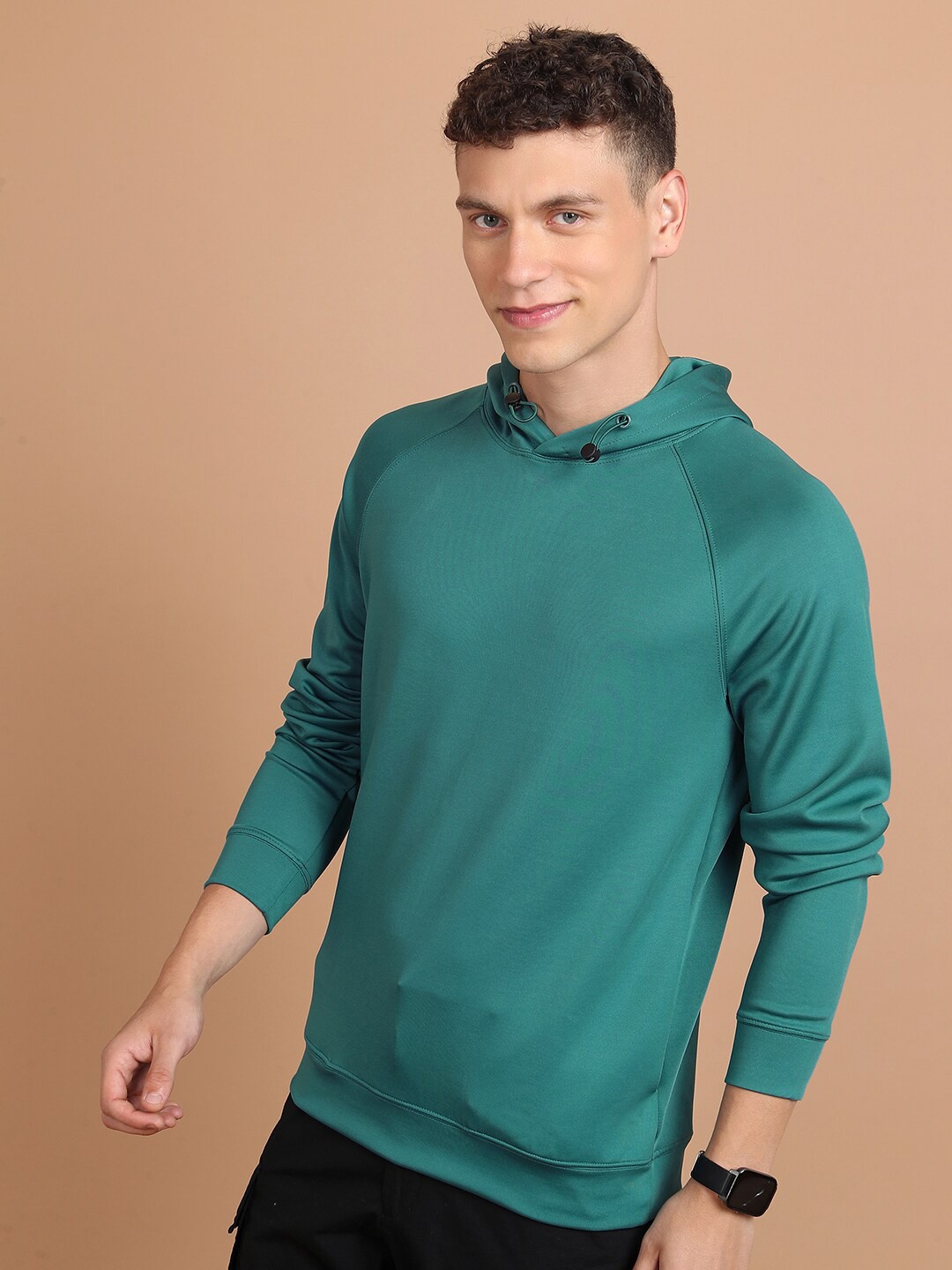 

HIGHLANDER Hooded Pullover Sweatshirt, Green