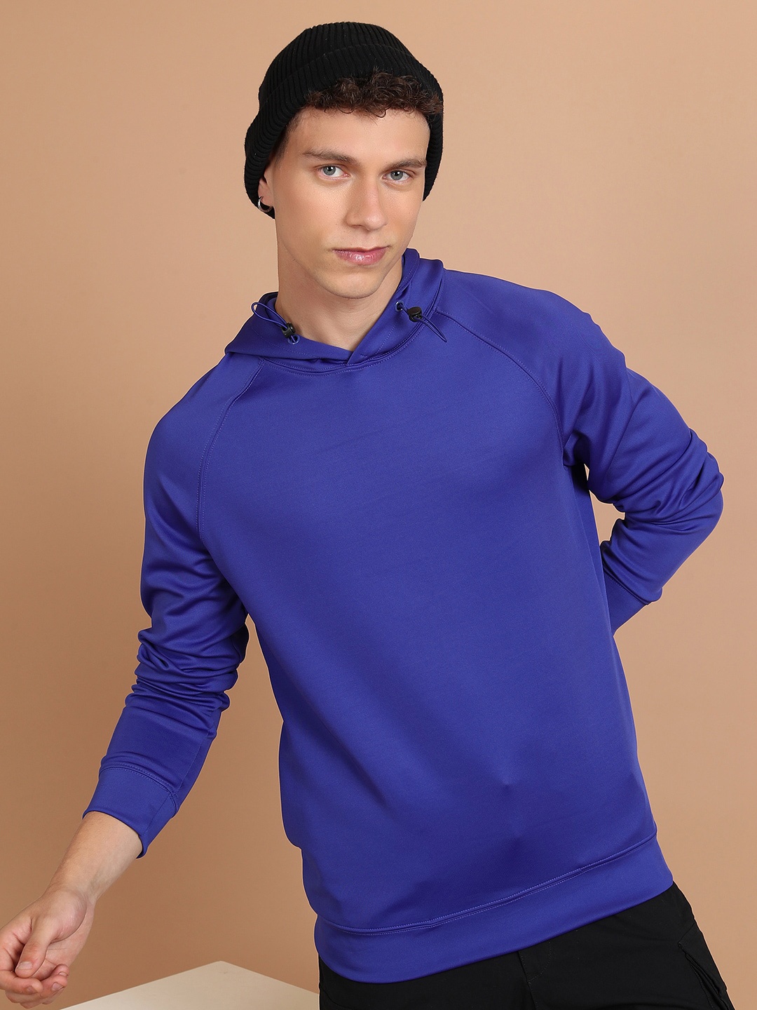 

HIGHLANDER Hooded Pullover Sweatshirt, Blue