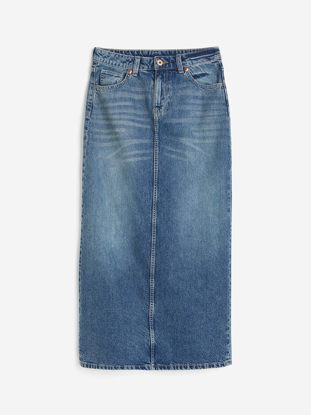 

H&M Denim Skirt, Blue