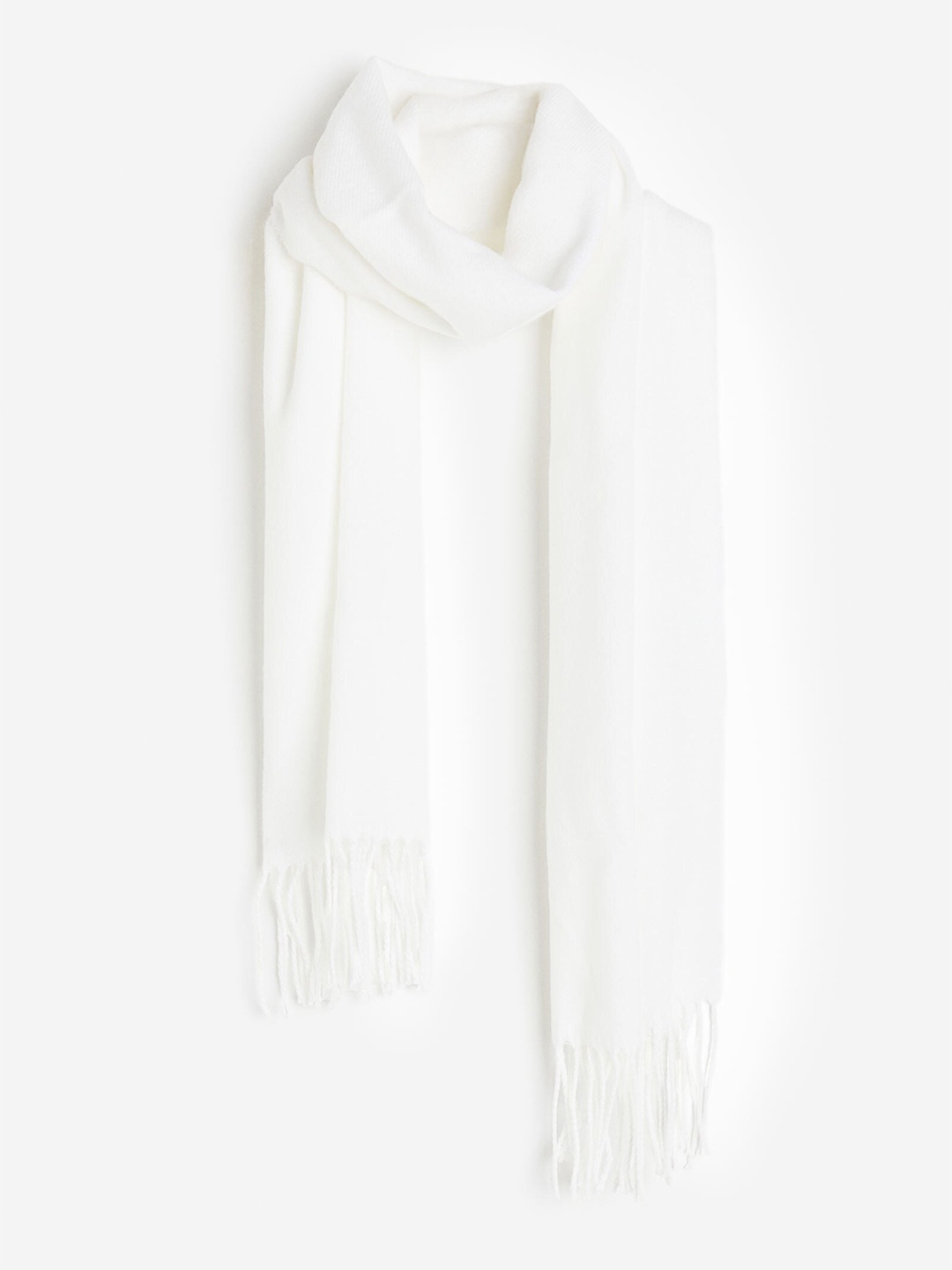 

H&M Women Scarf, White