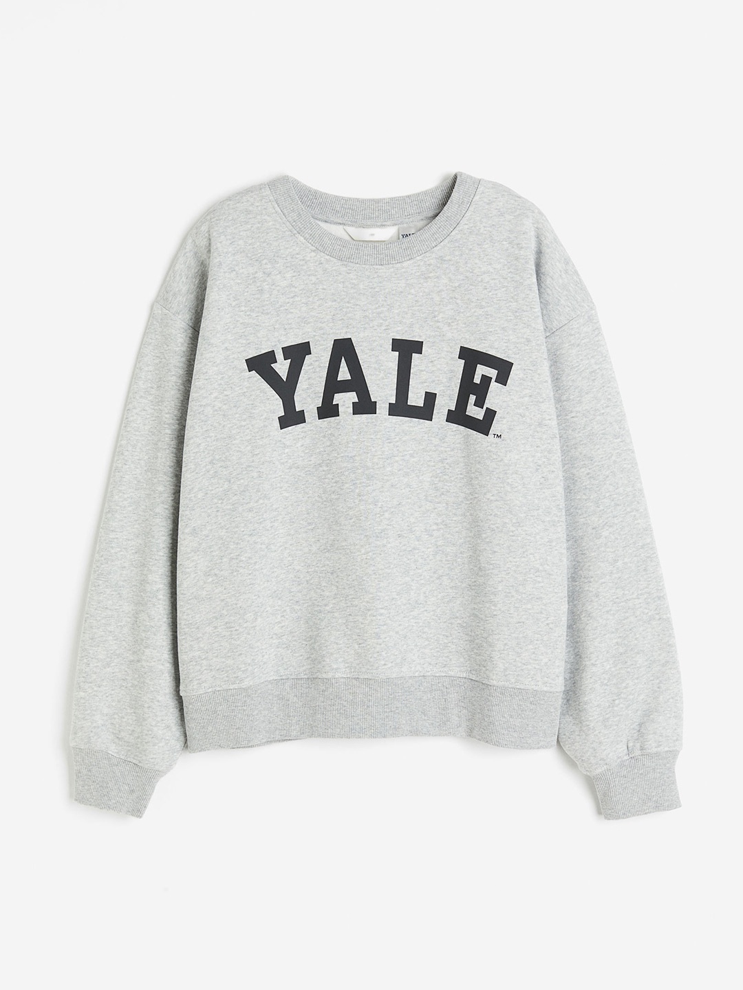 

H&M Motif-Detail Sweatshirt, Grey