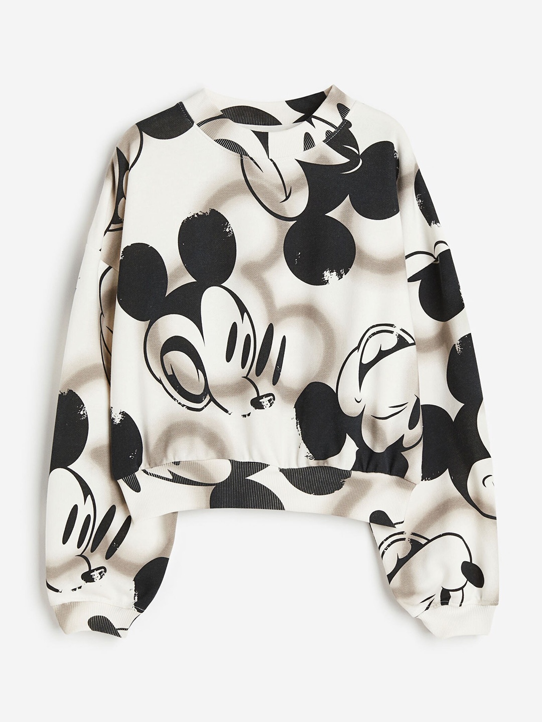 

H&M Girls Oversized Sweatshirt, White