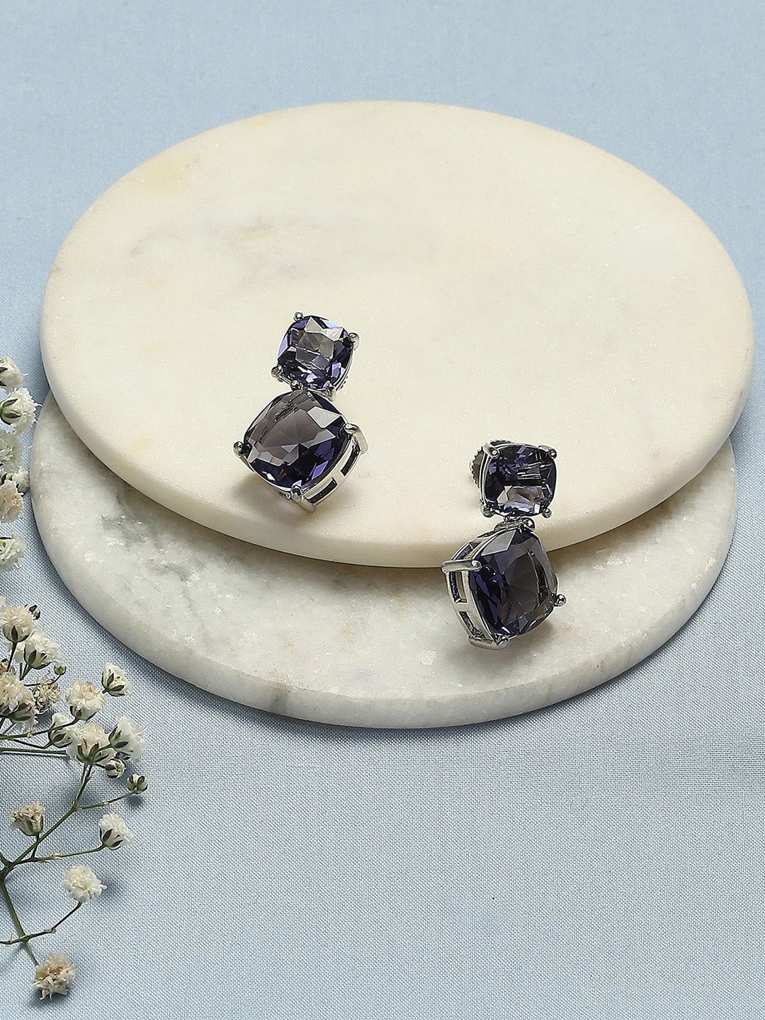 

Biba Silver Plated Drop Earrings