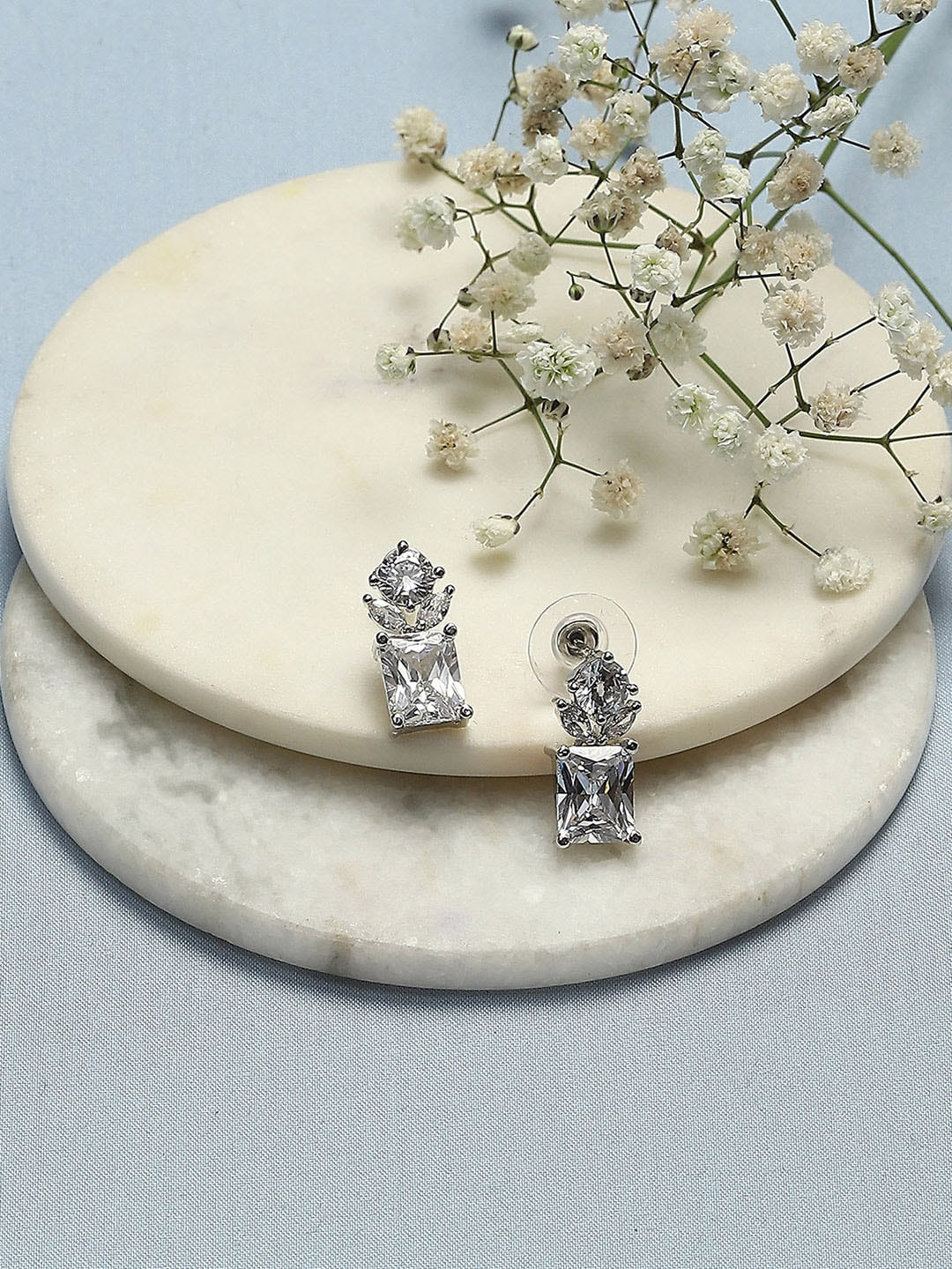 

Biba Silver Plated Drop Earrings