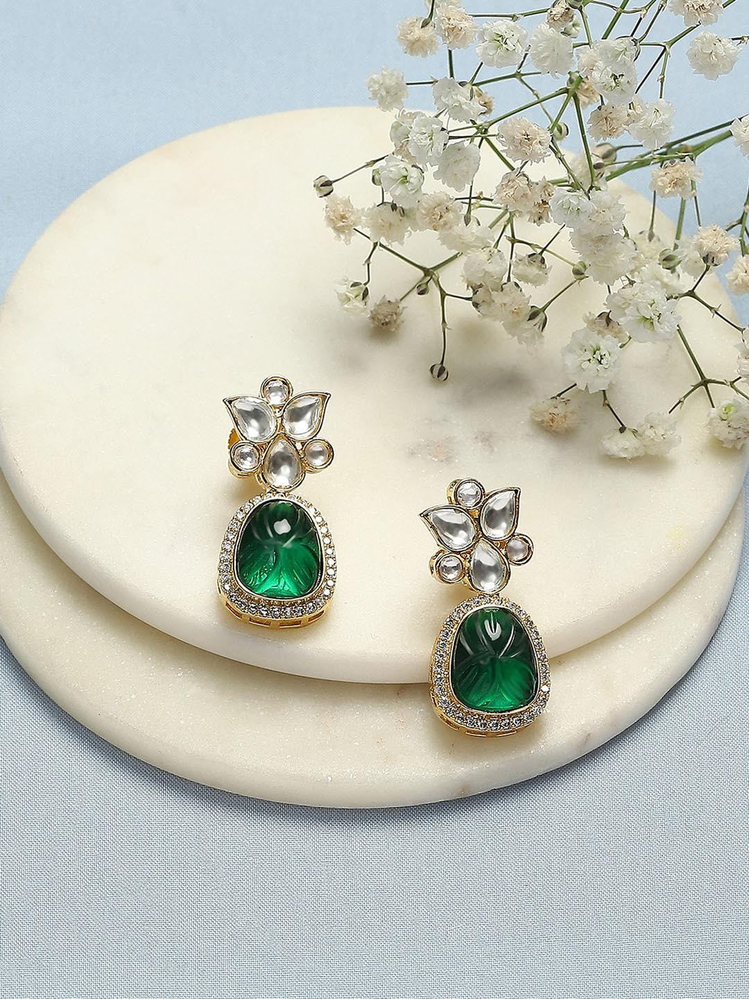 

Biba Gold Plated Drop Earrings