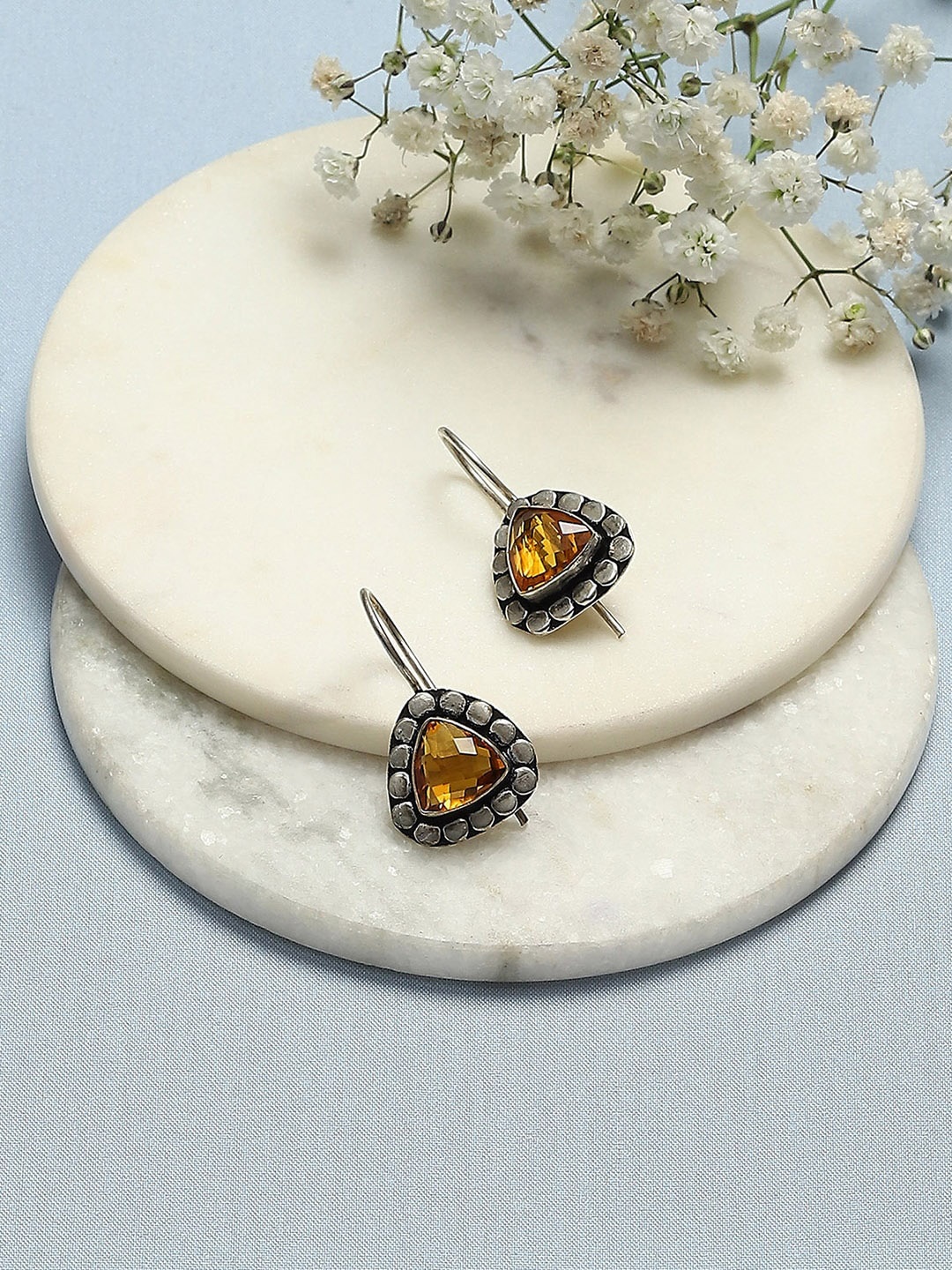 

Biba Contemporary Drop Earrings, Yellow
