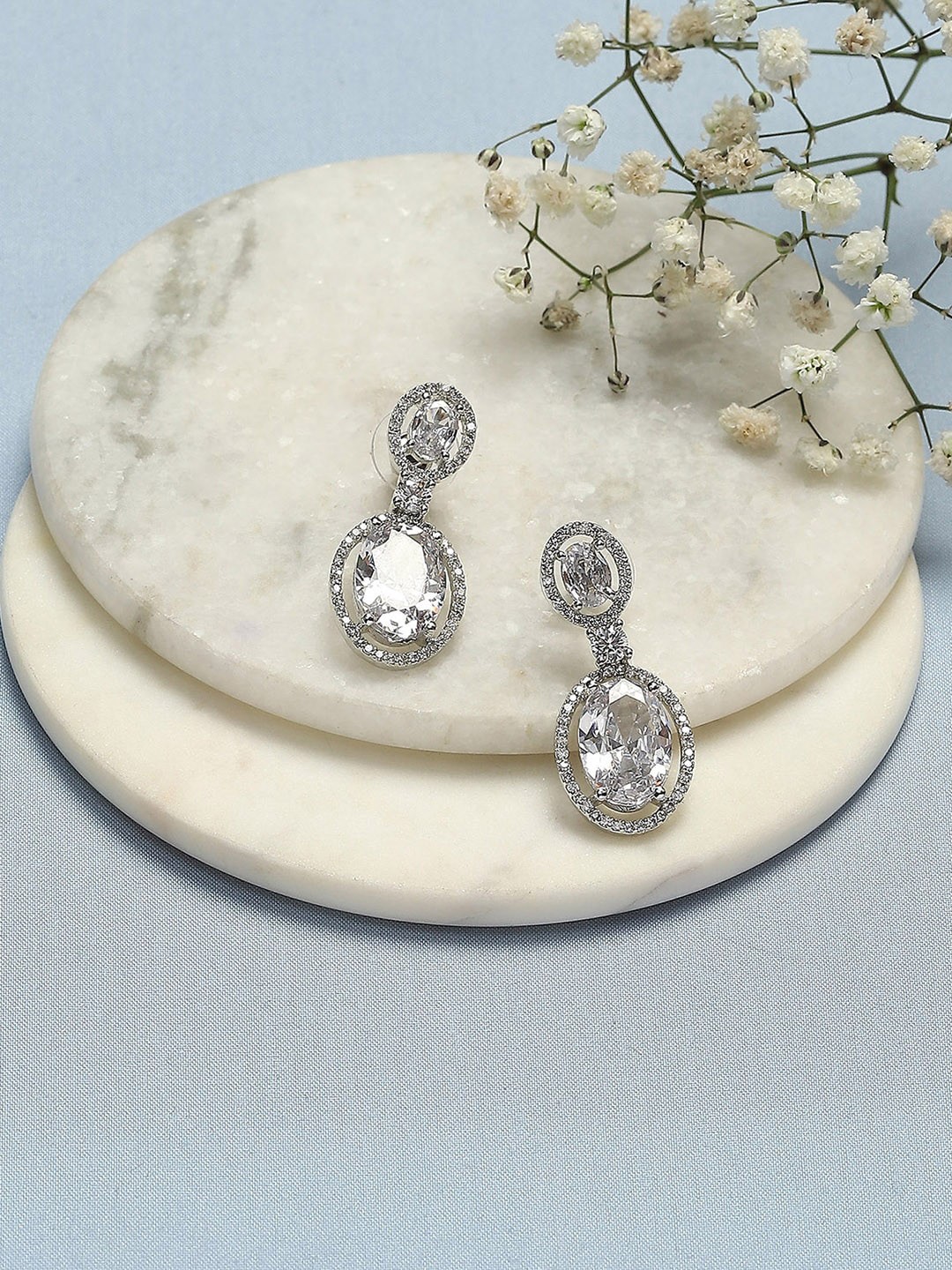 

Biba Silver Plated Drop Earrings