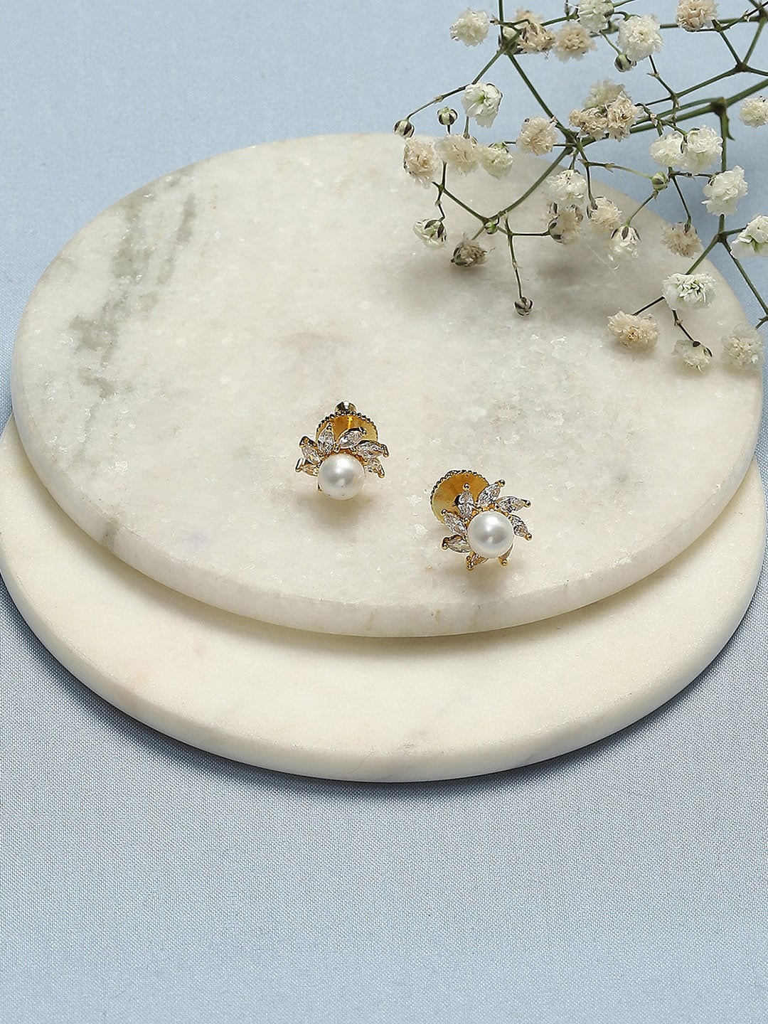 

Biba Gold Plated Contemporary Studs