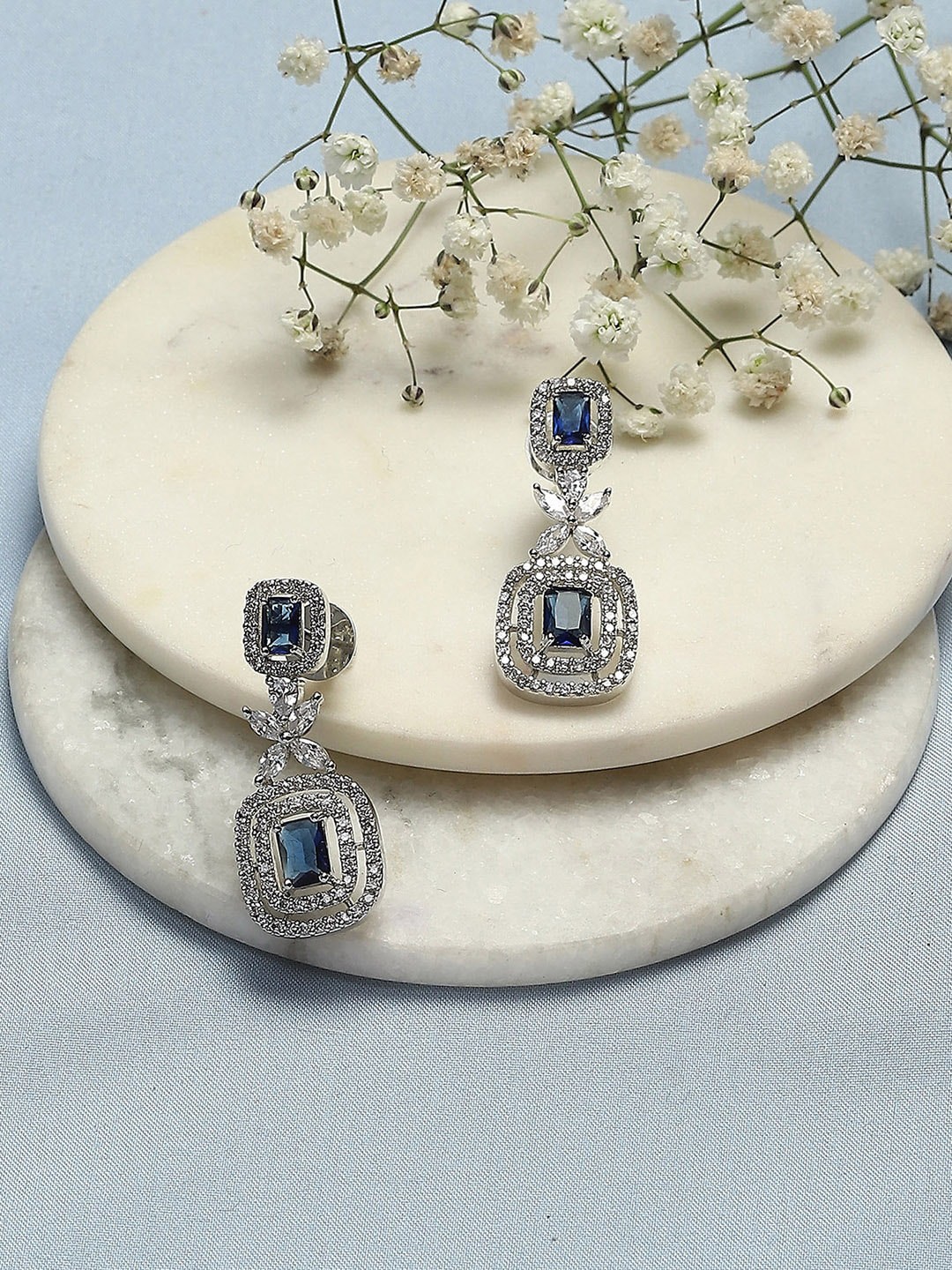 

Biba Silver Plated Drop Earrings