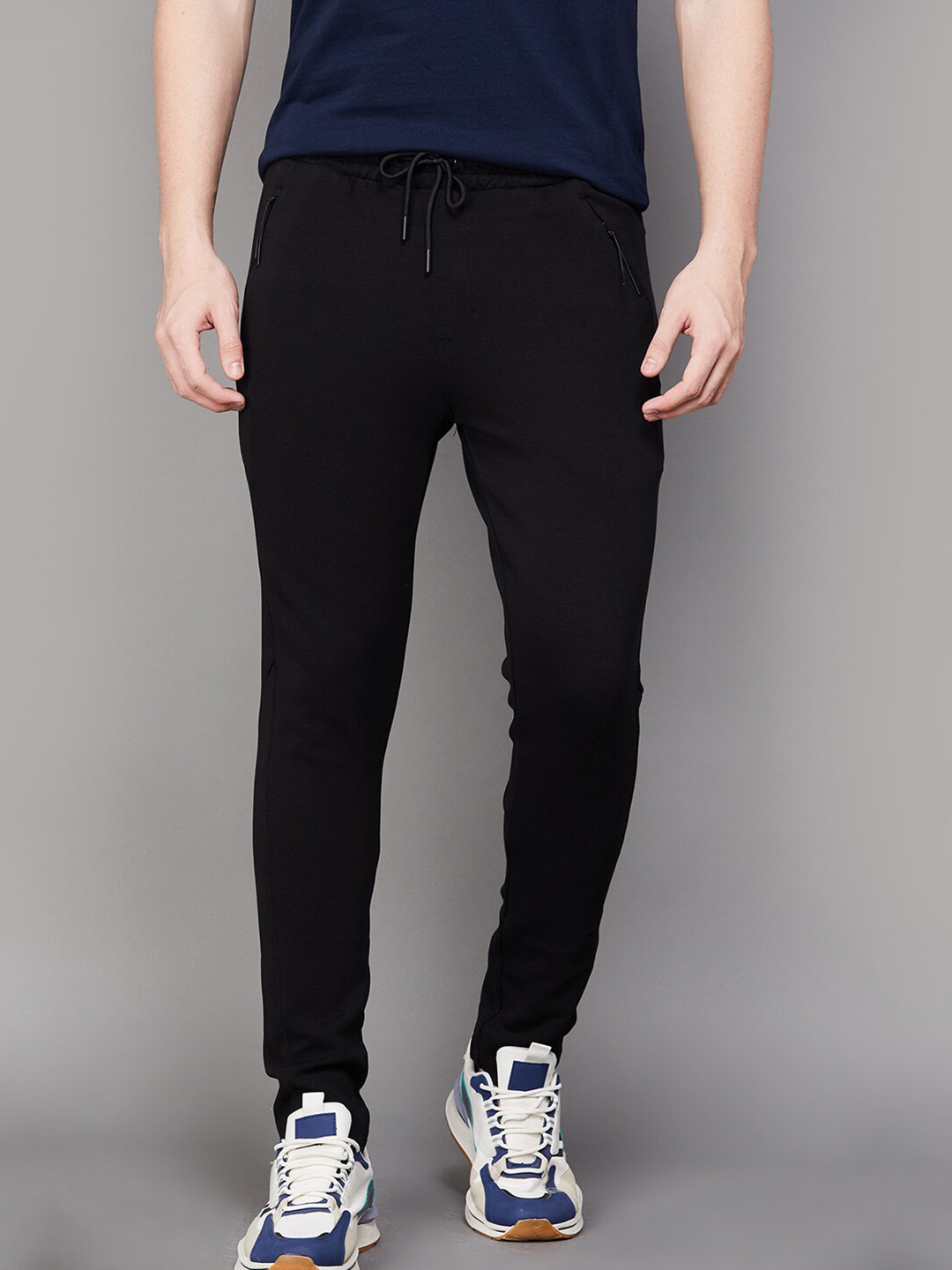 

Fame Forever by Lifestyle Men Mid Rise Track Pants, Black