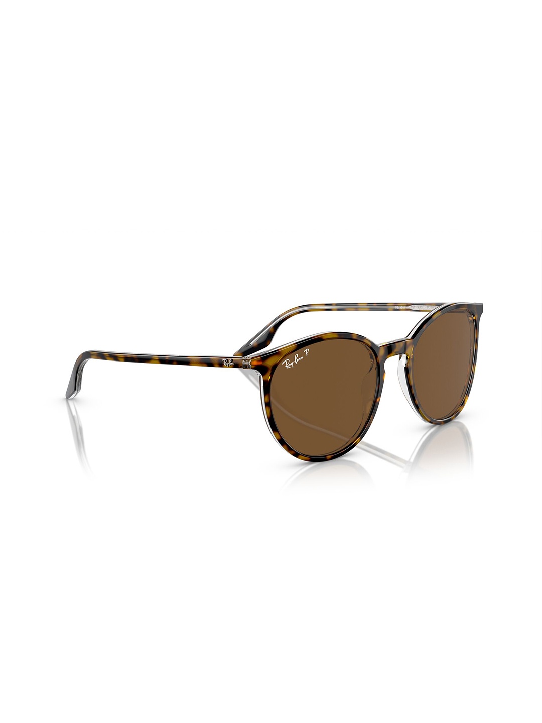 

RAY-BAN Unisex Polarized Lens Phantos Sunglasses - 0RB220413935751, Brown