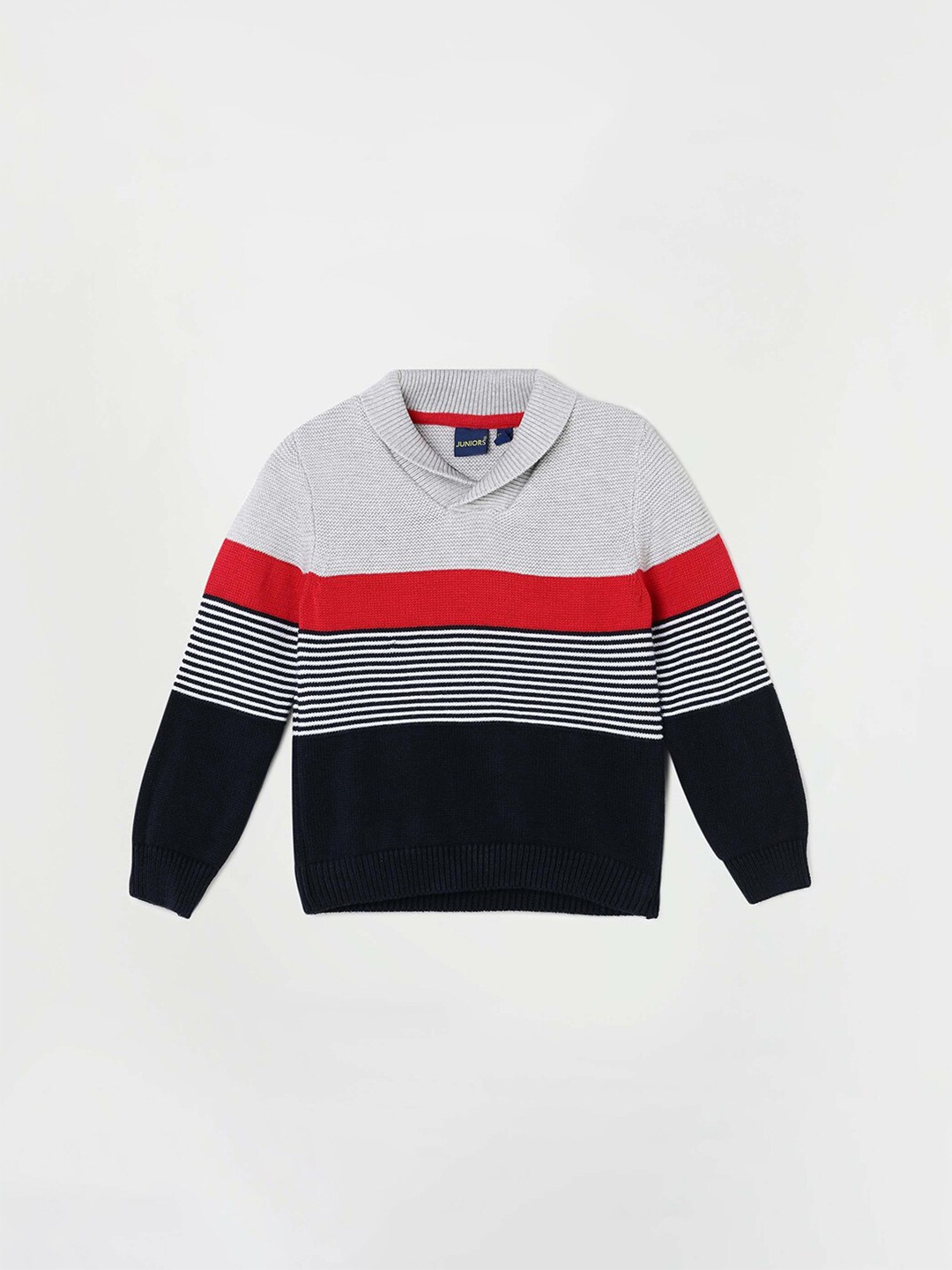 

Juniors by Lifestyle Boys Striped Acrylic Pullover, Red