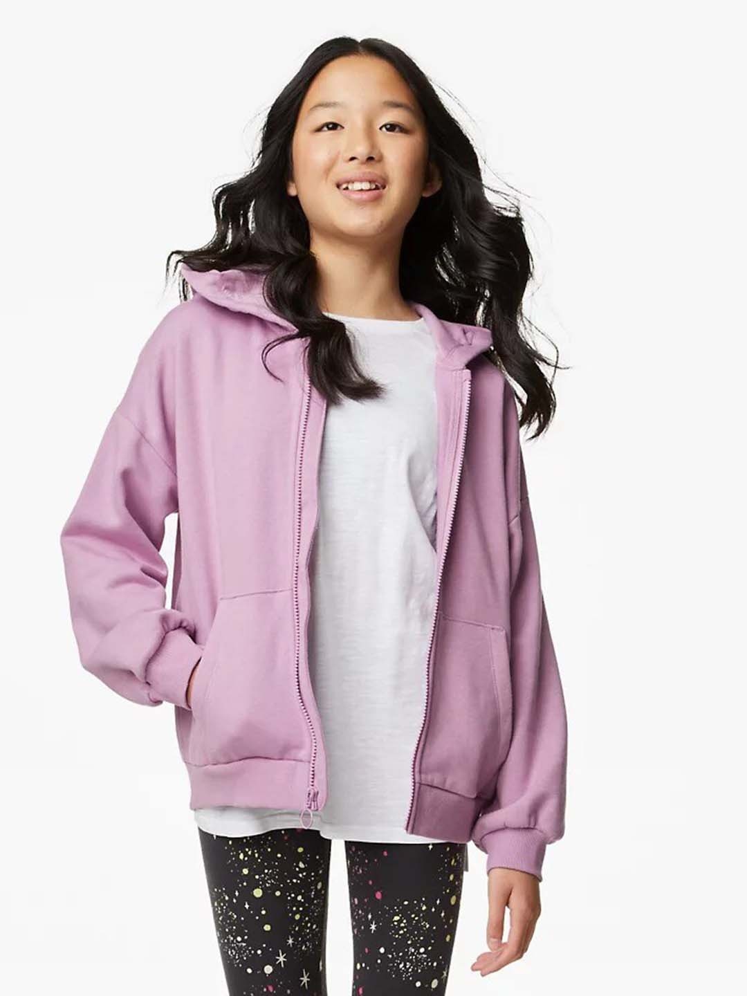 

Marks & Spencer Girls Hooded Sweatshirt, Pink