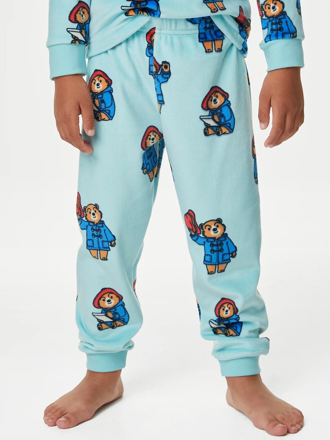 

Marks & Spencer Boys Paddington Printed T-Shirt & Lounge Pants, Blue