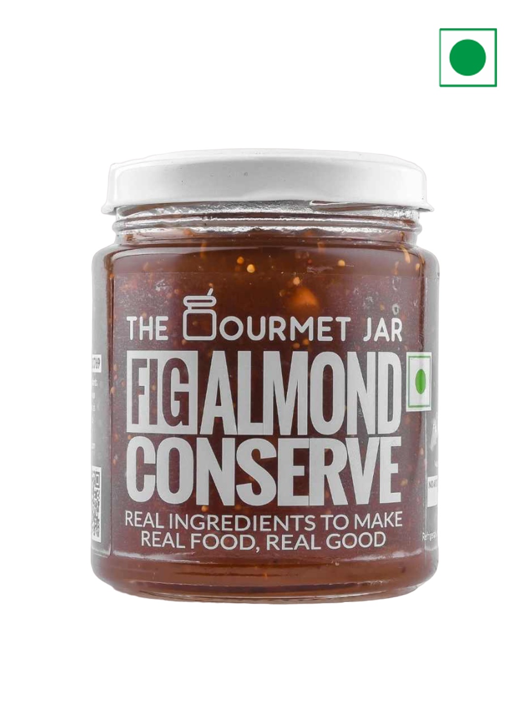 

The Gourmet Jar Fig Almond Conserve- 230 gms, Brown