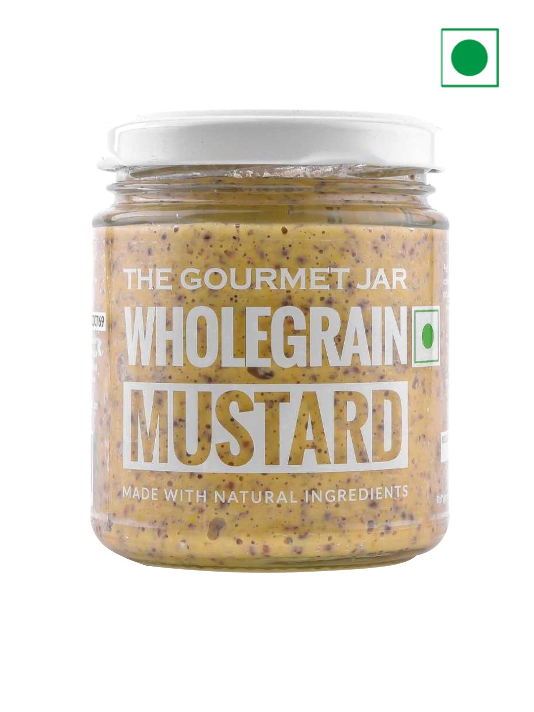 

The Gourmet Jar Wholegrain Mustard-170 gms, Yellow