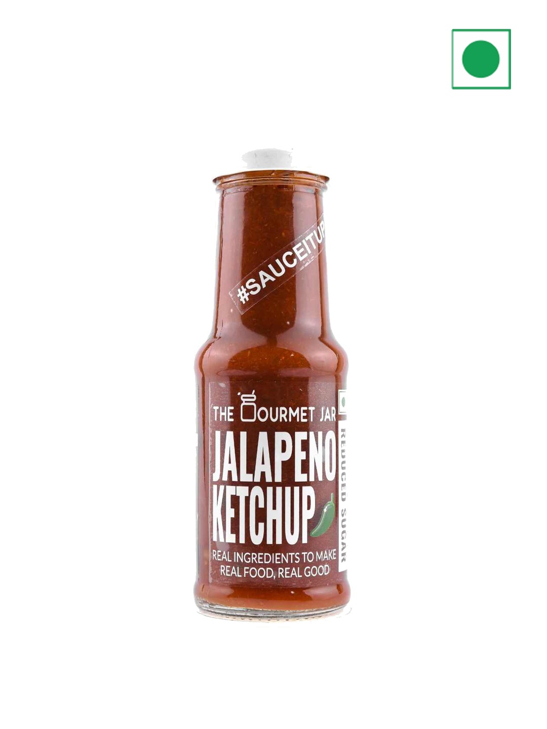 

The Gourmet Jar Jalapeno Ketchup - 225 gms, Red