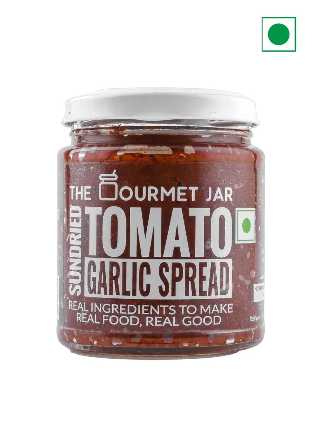 

The Gourmet Jar Sundried Tomato Garlic Spread-190 gm, Rust