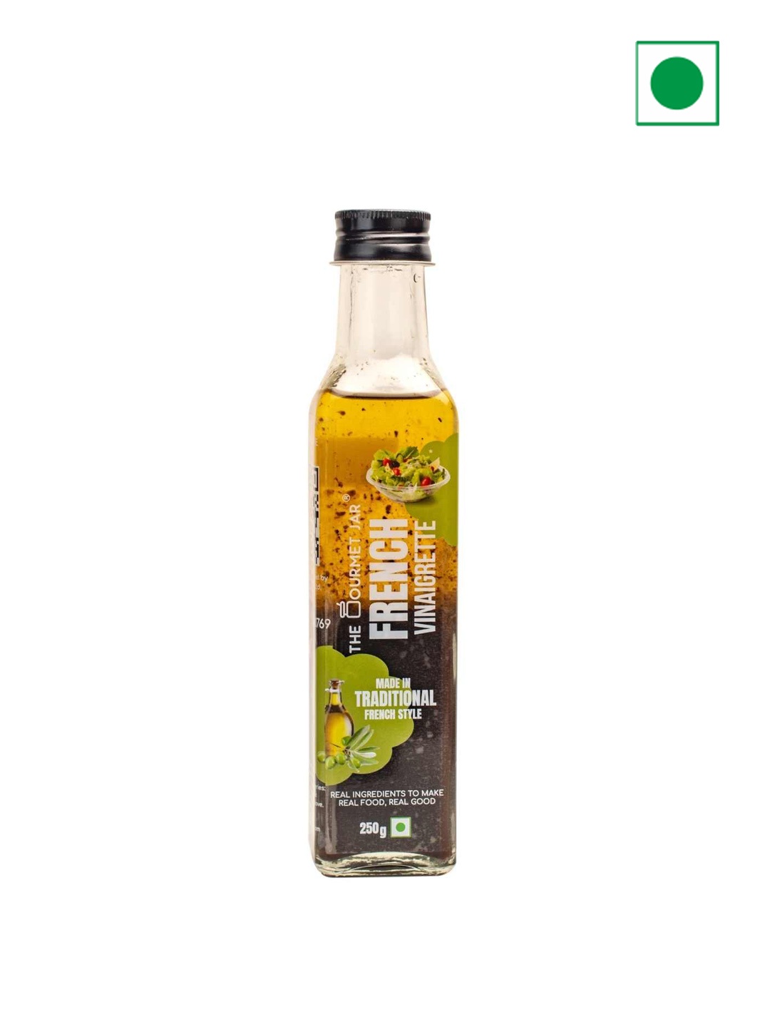 

The Gourmet Jar French Vinaigrette-250 gms, Brown
