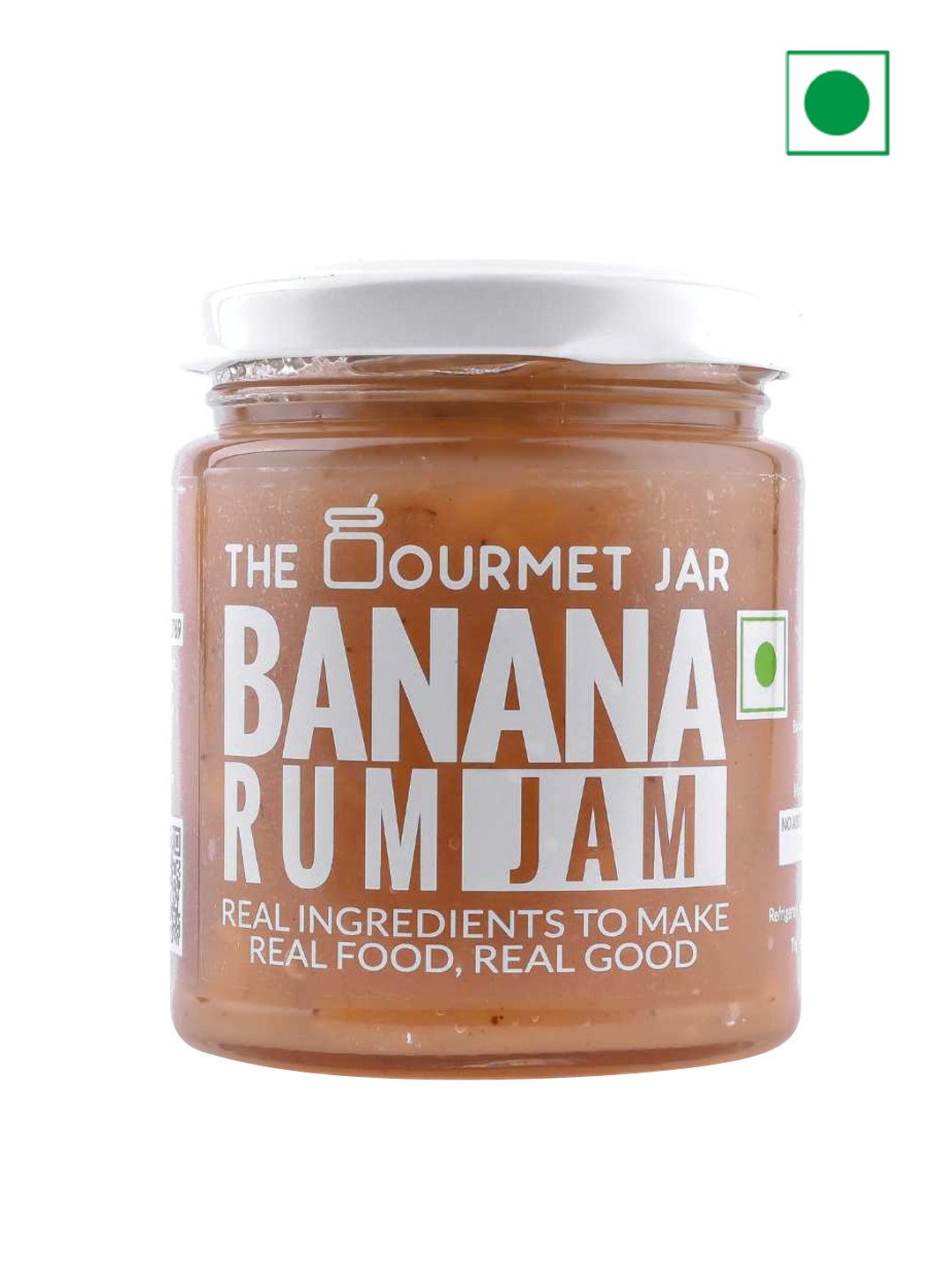 

The Gourmet Jar Banana Rum Jam - 230 gms, Yellow