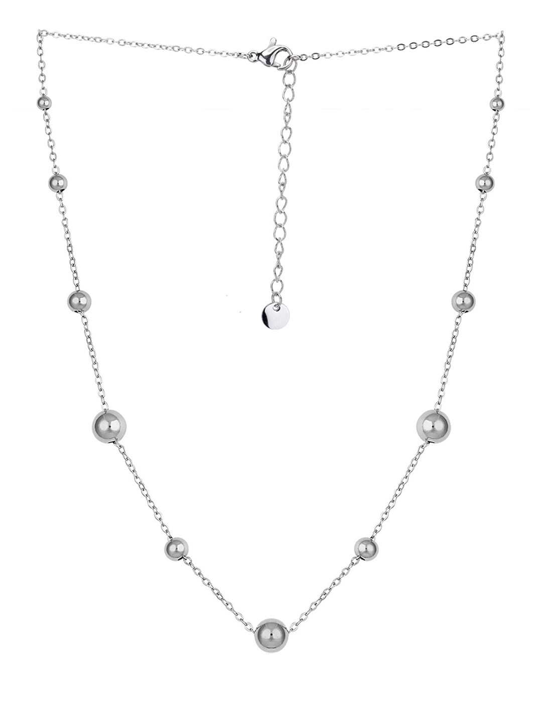 

Daniel Klein Metal Minimal Necklace, Silver