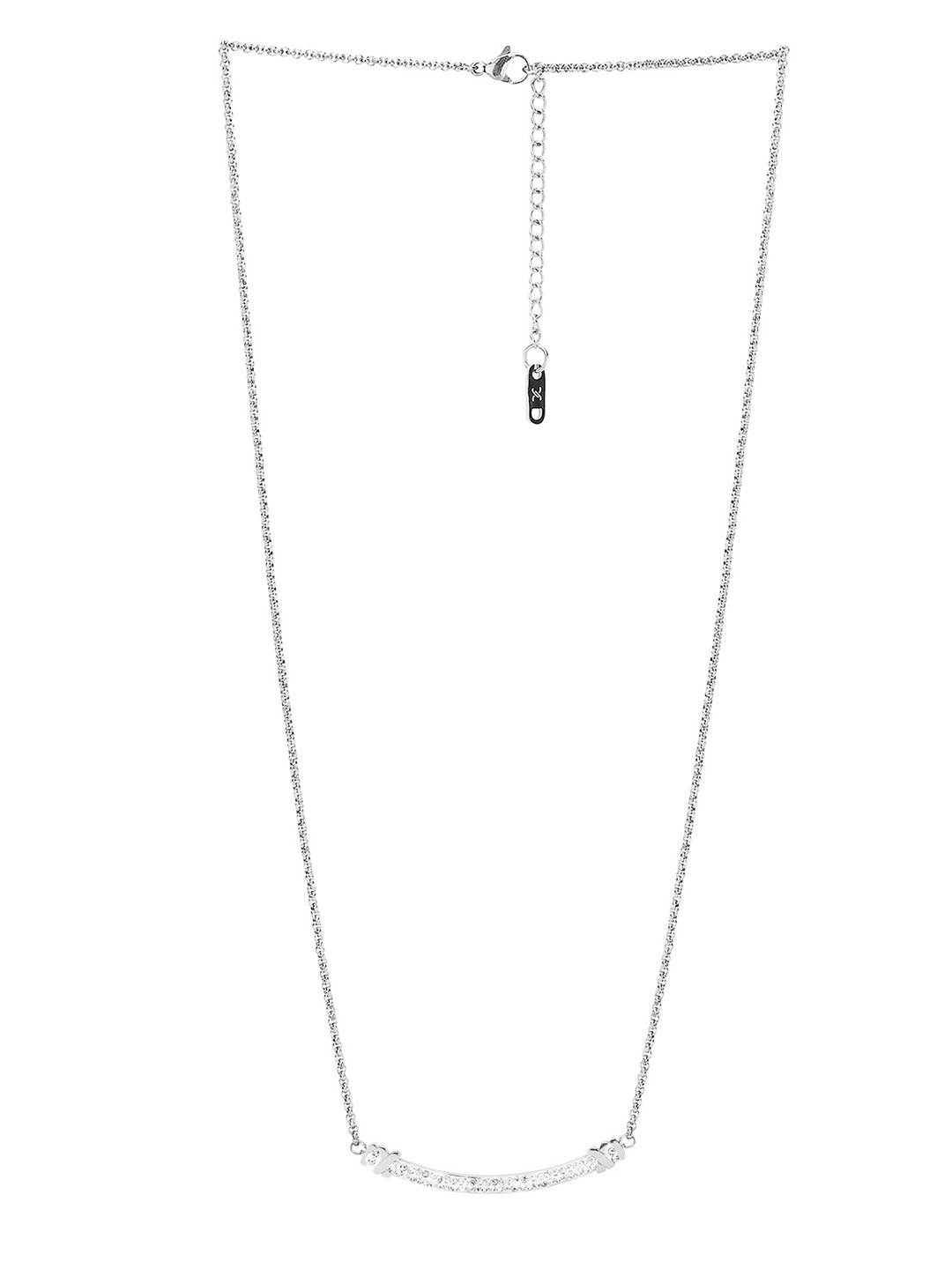 

Daniel Klein Artificial Stones Minimal Necklace, Silver