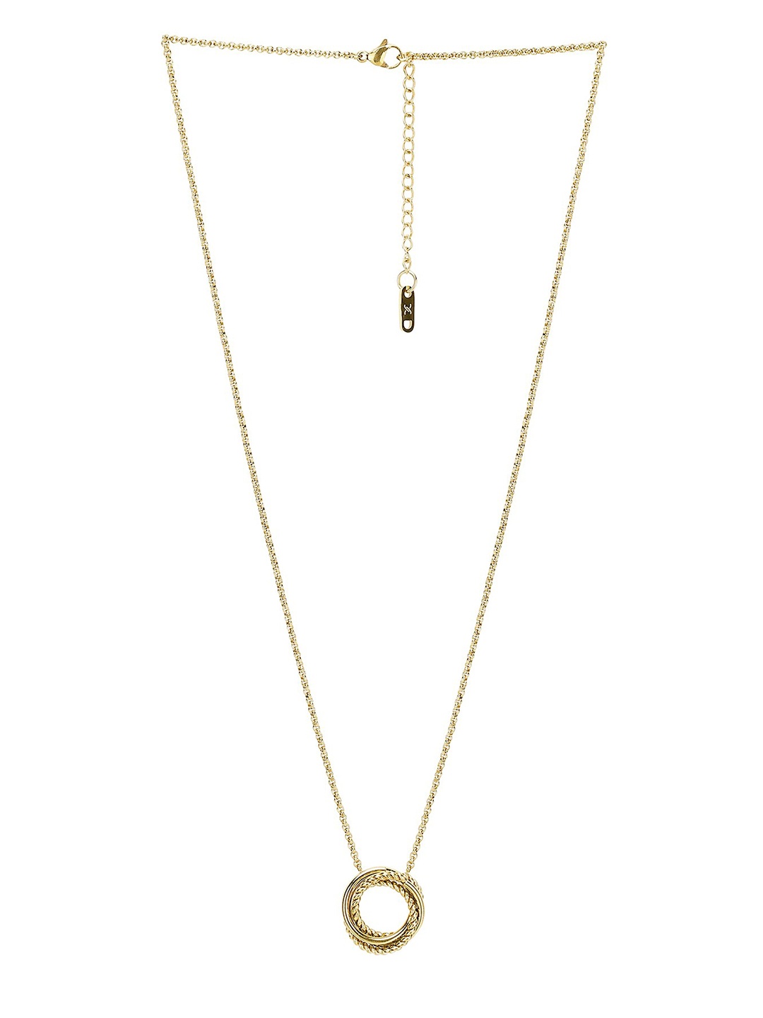

Daniel Klein Pendant With Chain, Gold