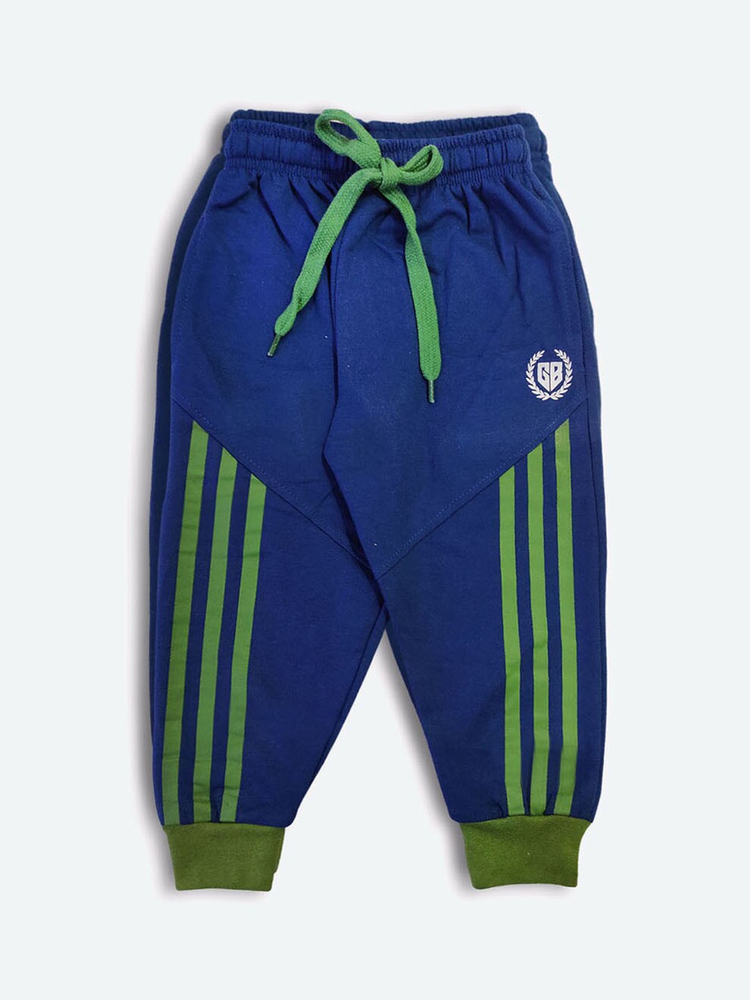 

GAME BEGINS Boys Striped Joggers, Navy blue