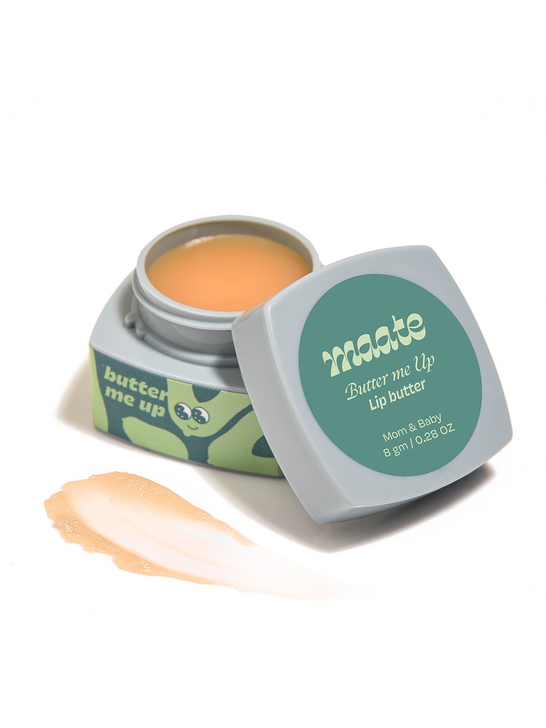 

MAATE Butter Me Up Lip Butter with Avocado for Mother & Baby - 8g, Orange