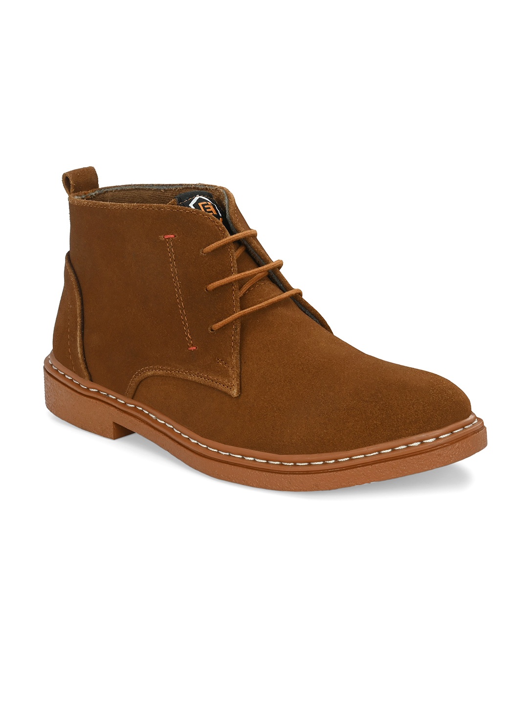 

Eego Italy Men Mid Top Desert Boots, Brown