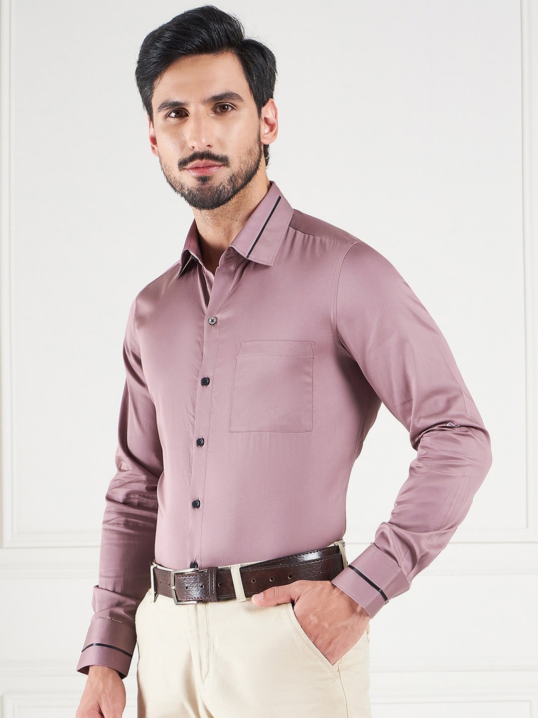 

LOUIS STITCH Comfort Cotton Formal Shirt, Pink