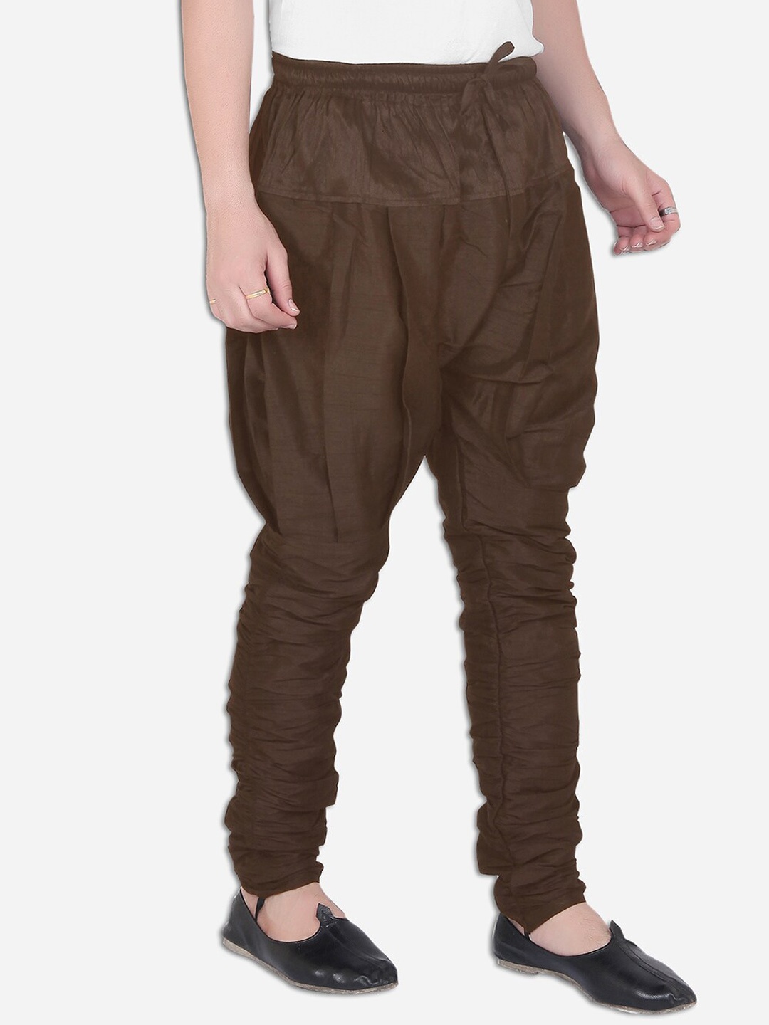 

Avaeta Men Straight Fit Mid Rise Heram Pant, Coffee brown