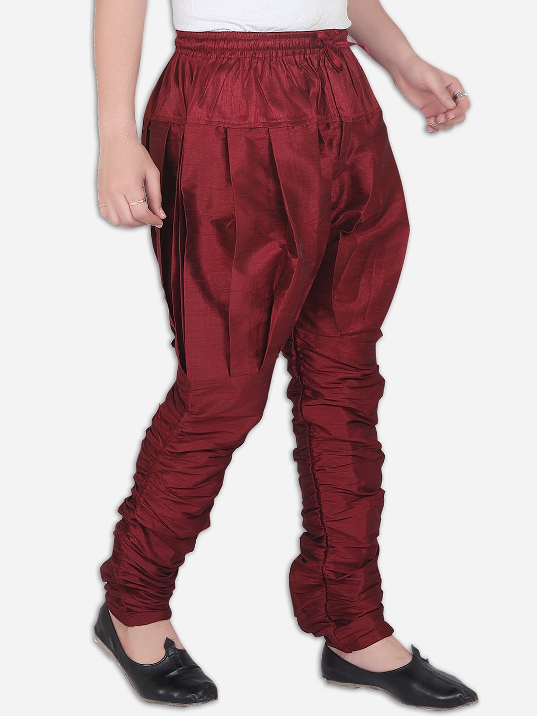 

Avaeta Men Straight Fit Churidar, Maroon
