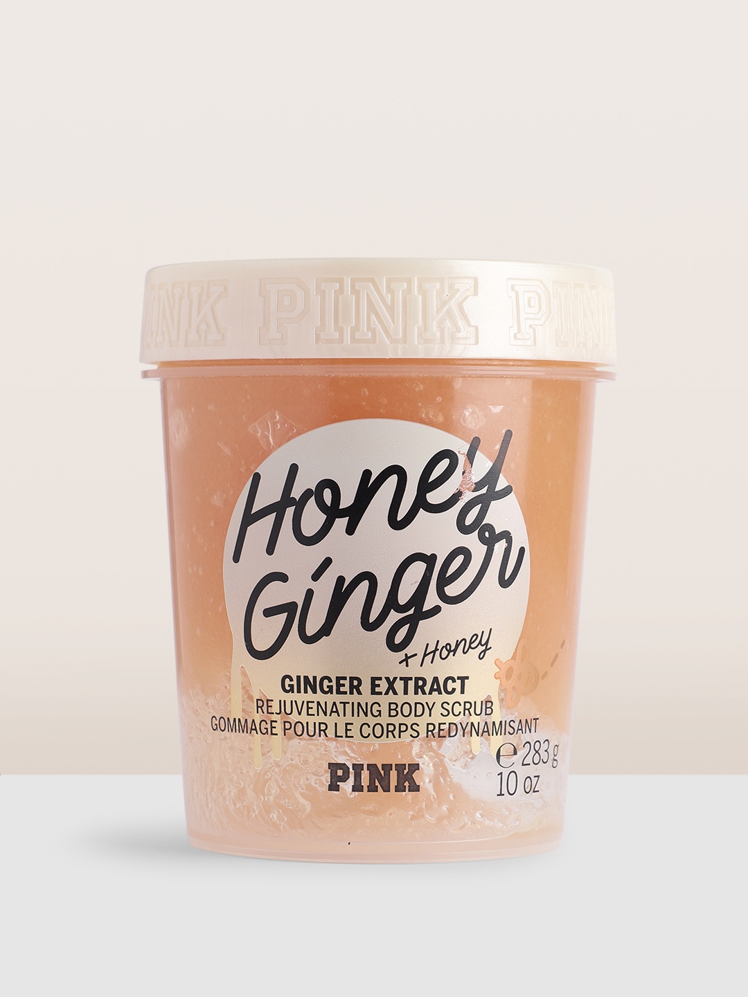 

Victoria's Secret Honey Ginger Pink Body Scrub - 283 g, Brown