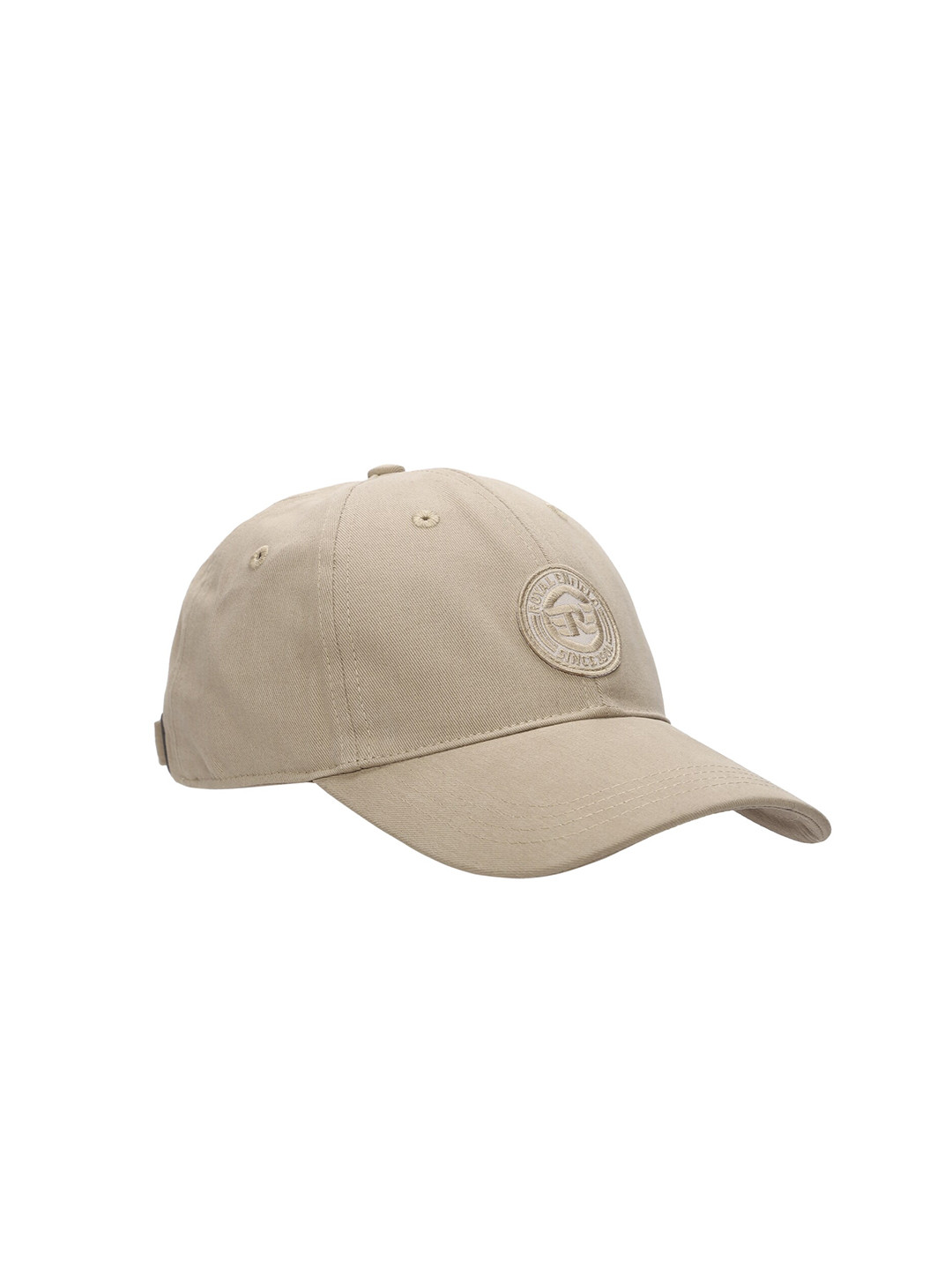 

Royal Enfield Unisex Embroidered Baseball Cap, Beige