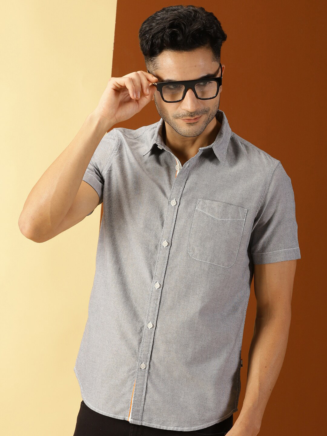 

Thomas Scott Classic Slim Fit Casual Shirt, Grey