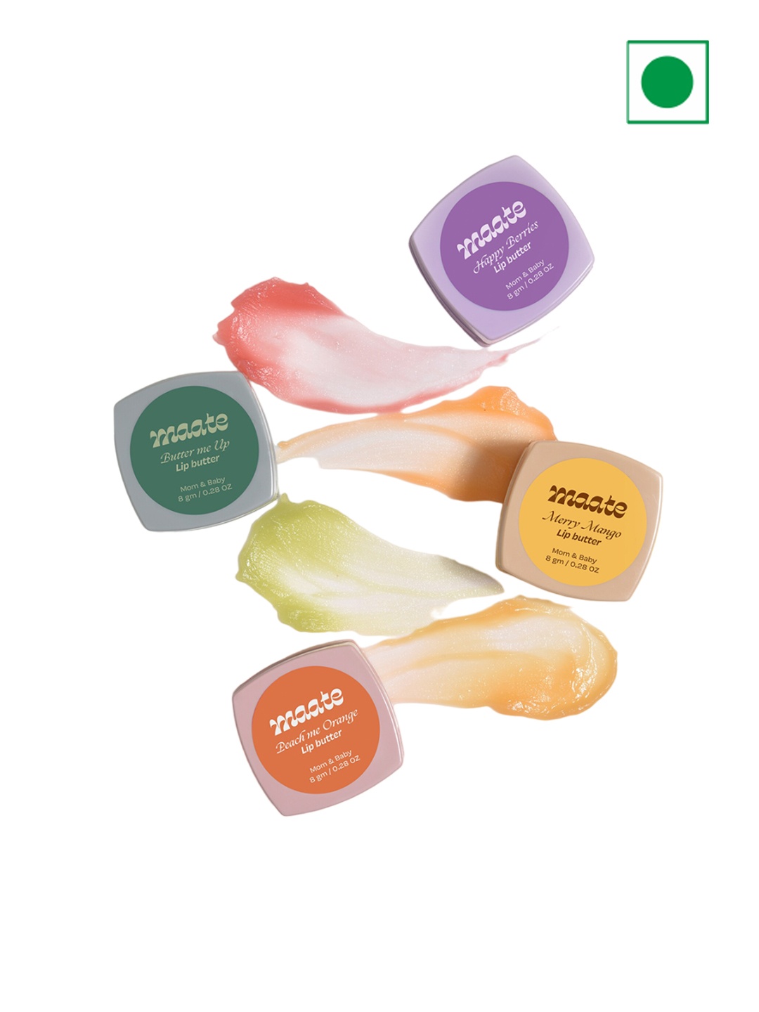 

MAATE Lip Butter - Butter & Mango (8 gm), Beige
