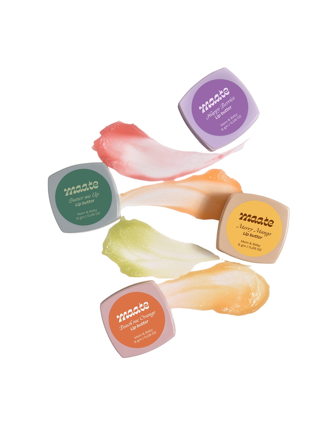 

MAATE Lip Butter - Berries & Butter (8 gm), Beige
