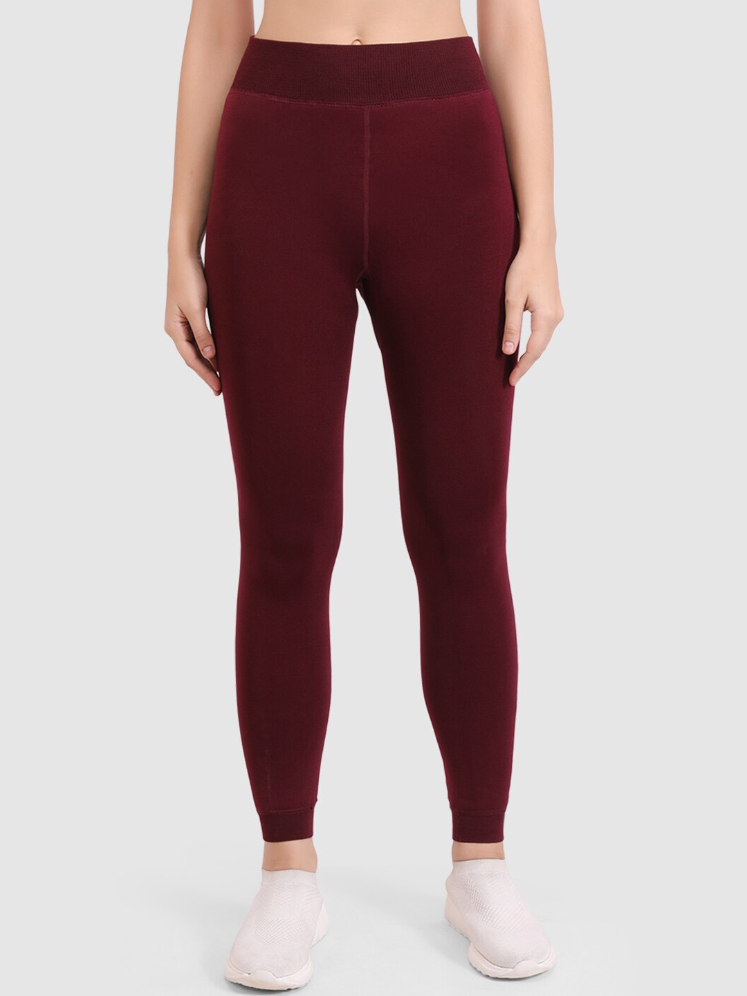 

BRACHY Women Woollen Thermal Bottoms, Maroon