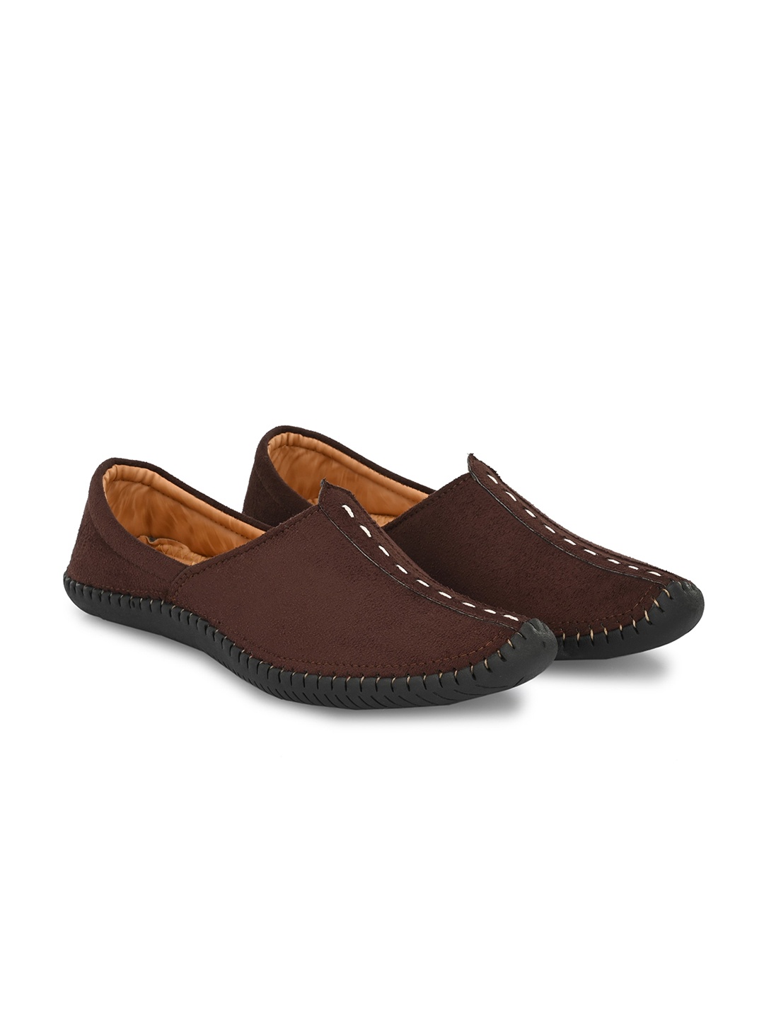 

Vellinto Men Vintage Lightweight Mojaris, Maroon